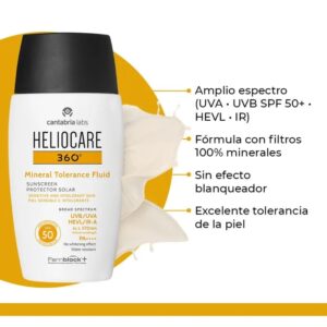 Heliocare 360 Mineral Tolerance Fluid spf50 - Cantabria Labs 50 ml