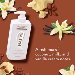 Native Gel de baño Manteca de Cacao y vainilla